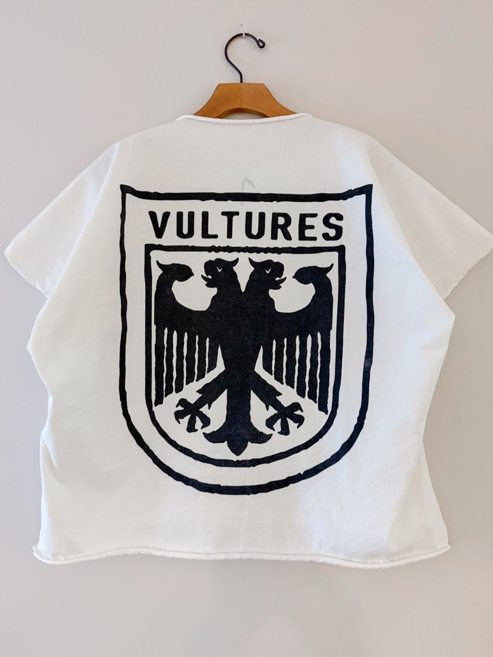 Yeezy Vultures White T-Shirt Size 1 Small Oversized Boxy Tee